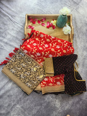 Benarasi Georgette Bandhini