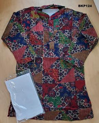 BKP124 - Soft Cotton block printed Kurta Pajama set