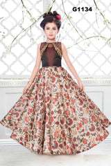 G1134 - Girl's Long Gown